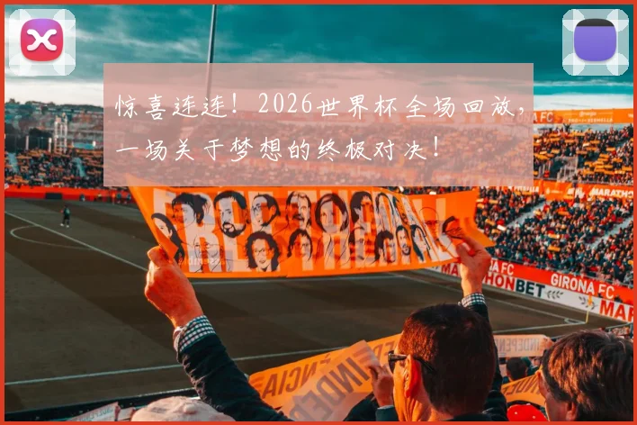 惊喜连连！2026世界杯全场回放，一场关于梦想的终极对决！